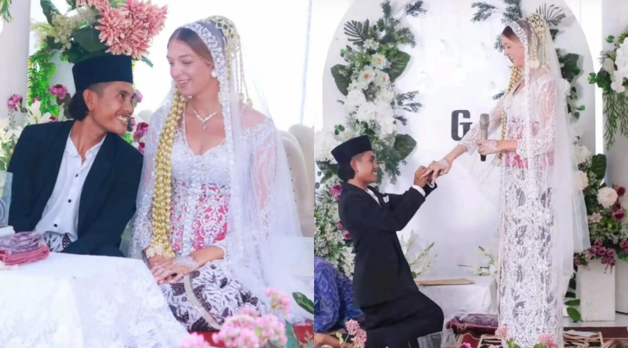 Viral Pria Lombok Nikahi Bule, Netizen Ikut Baper Viral Pria Lombok Nikahi Bule, Netizen Ikut Baper