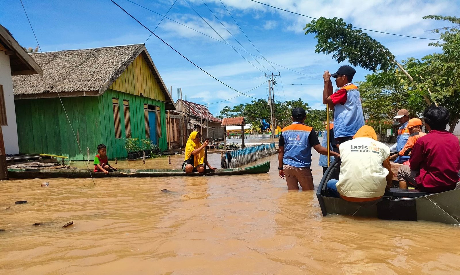 Update Banjir di Buol Sulteng: Empat Desa Terendam, Evakuasi Berlangsung
