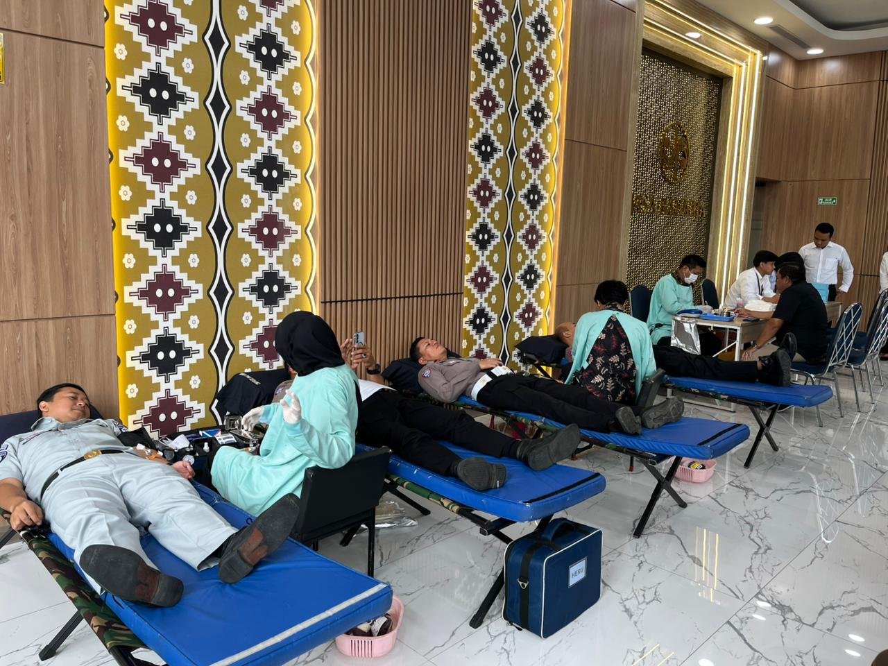 Jasa Raharja Banten Gelar Donor Darah Memperingati HUT ke-65, Pegawai dan Mitra Ikut Berpartisipasi