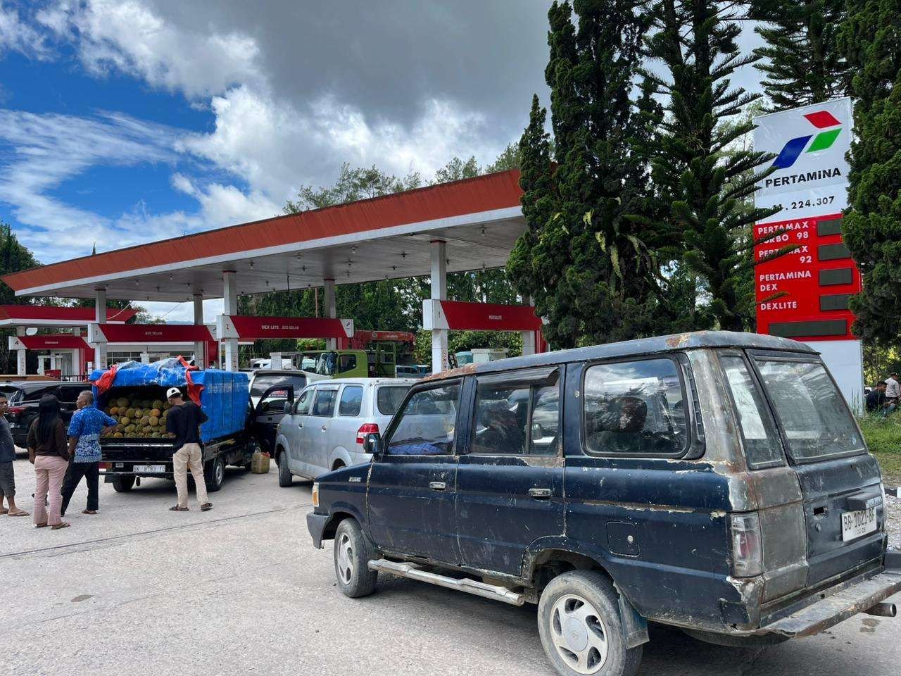 Stok BBM Kosong di SPBU Tapanuli Utara, Warga Diminta Bersabar