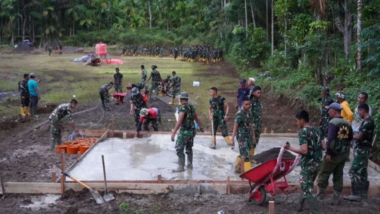 Pemerintah Genjot Pembangunan 133 Huntara di Palembayan Agam