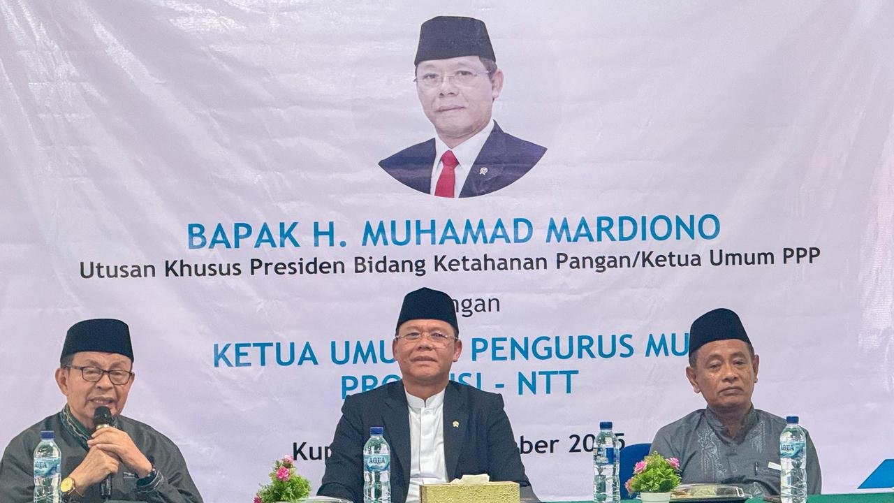 Mardiono Sambangi MUI NTT, Nasihat Ulama Jadi Motivasi Bagi PPP
