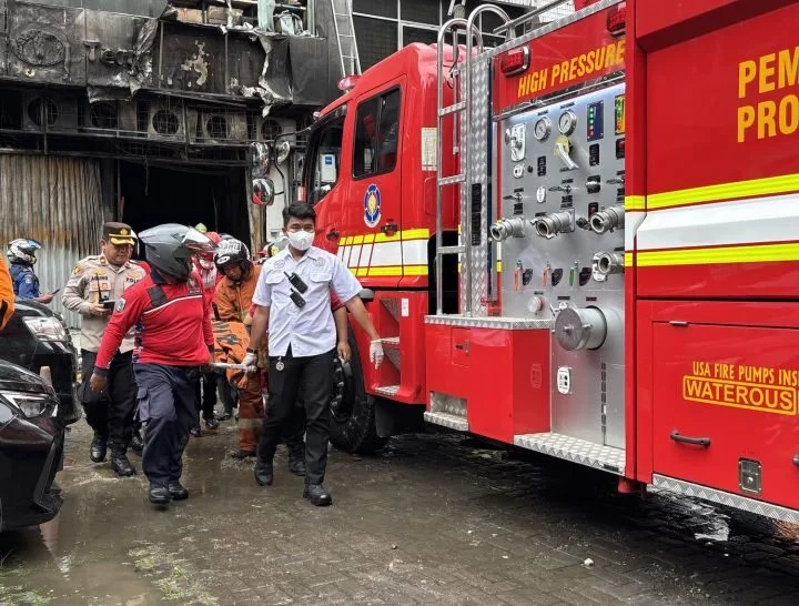 Kronologi Selamatnya 19 Korban Kebakaran Ruko Terra Drone
