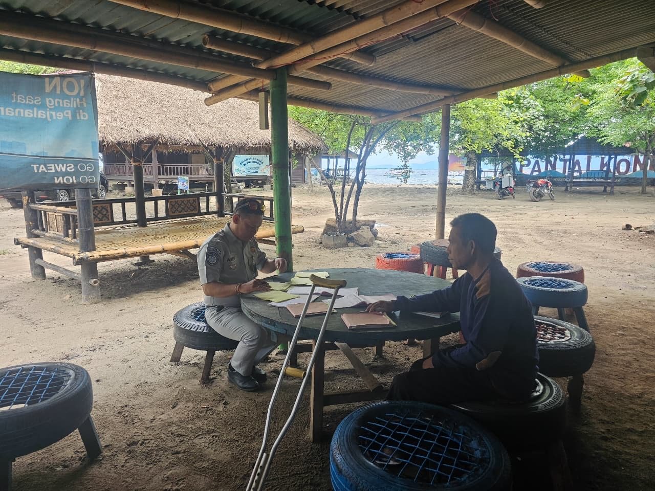 Pastikan Perlindungan Wisatawan, Jasa Raharja NTB Lakukan CRM IWKL ke Wisata Padak Guar