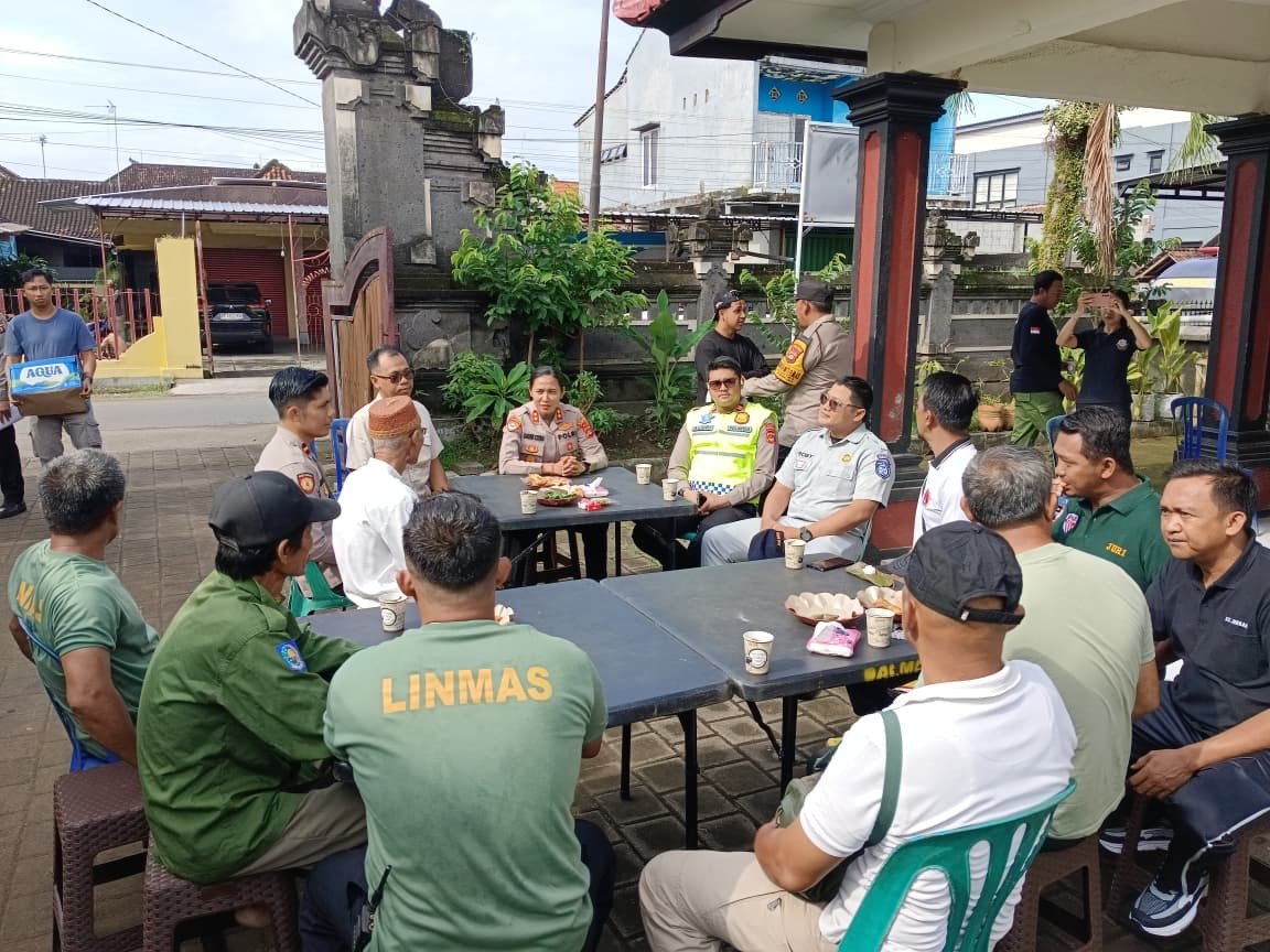 Jasa Raharja Bali Ikut Serta dalam Program “SEBATAS NGOPI” Satlantas Polres Jembrana