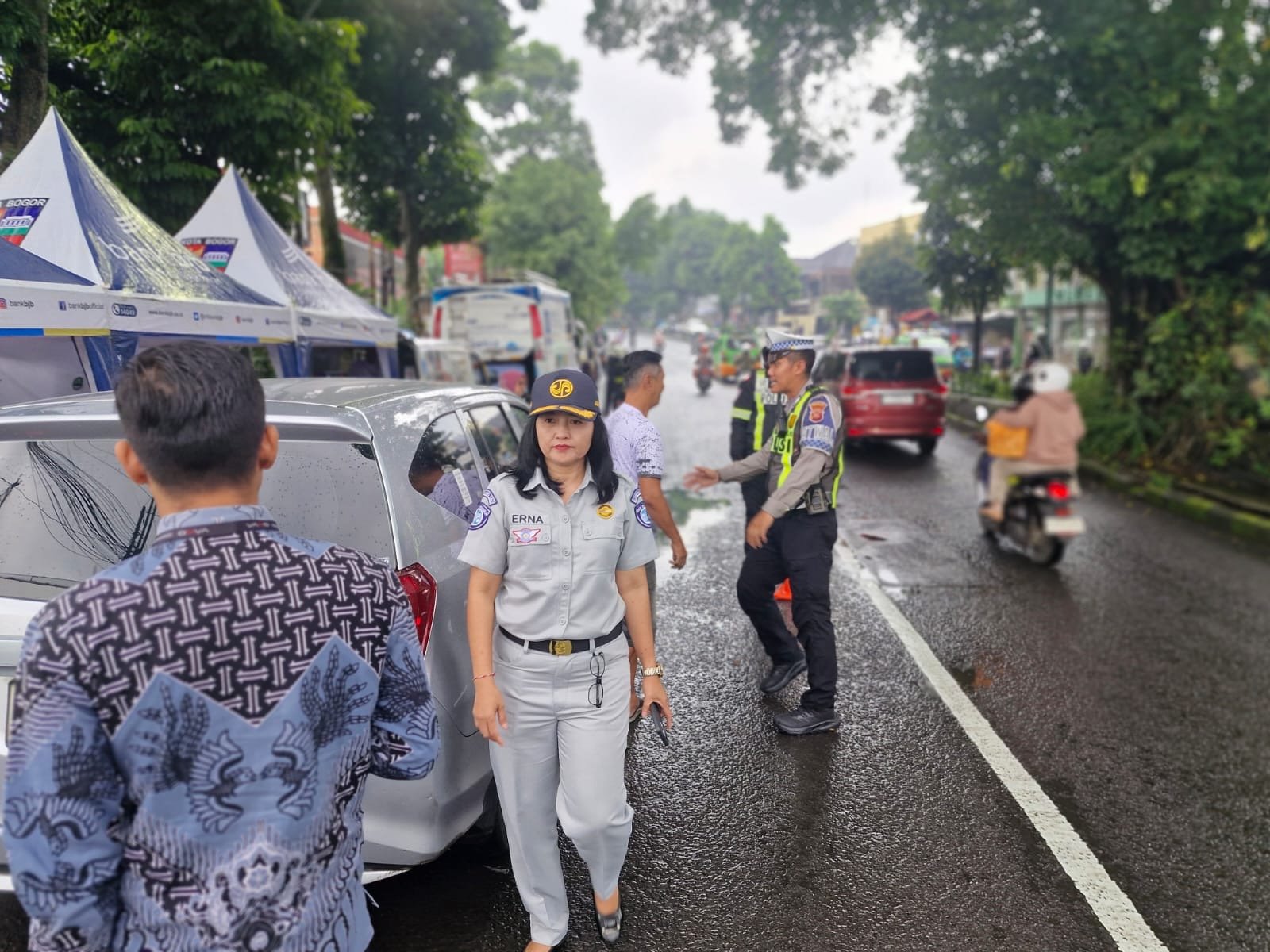 Tingkatkan Kepatuhan dan Keselamatan, Jasa Raharja Bogor dan Tim Pembina Samsat Gelar Operasi Gabungan di Panaragan Kota Bogor