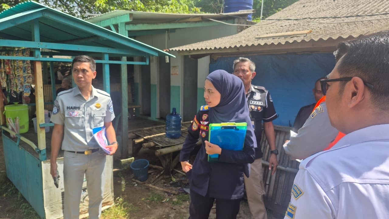 Ramp Check Terpadu di Pantai Pasir Putih Ciparay anyer, Wujud Optimalisasi Keselamatan Angkutan Lebaran 2026