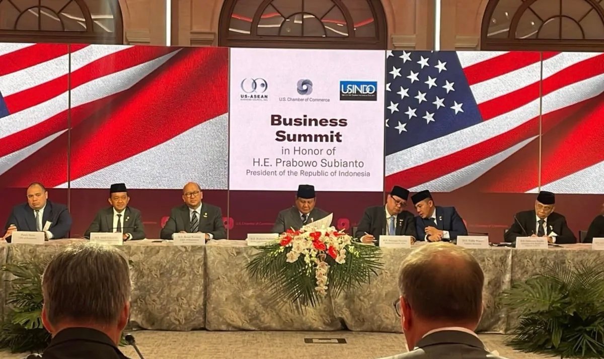 Perkuat Kerja Sama, Prabowo Temui Pebisnis AS Bahas Stabilitas Ekonomi Nasional