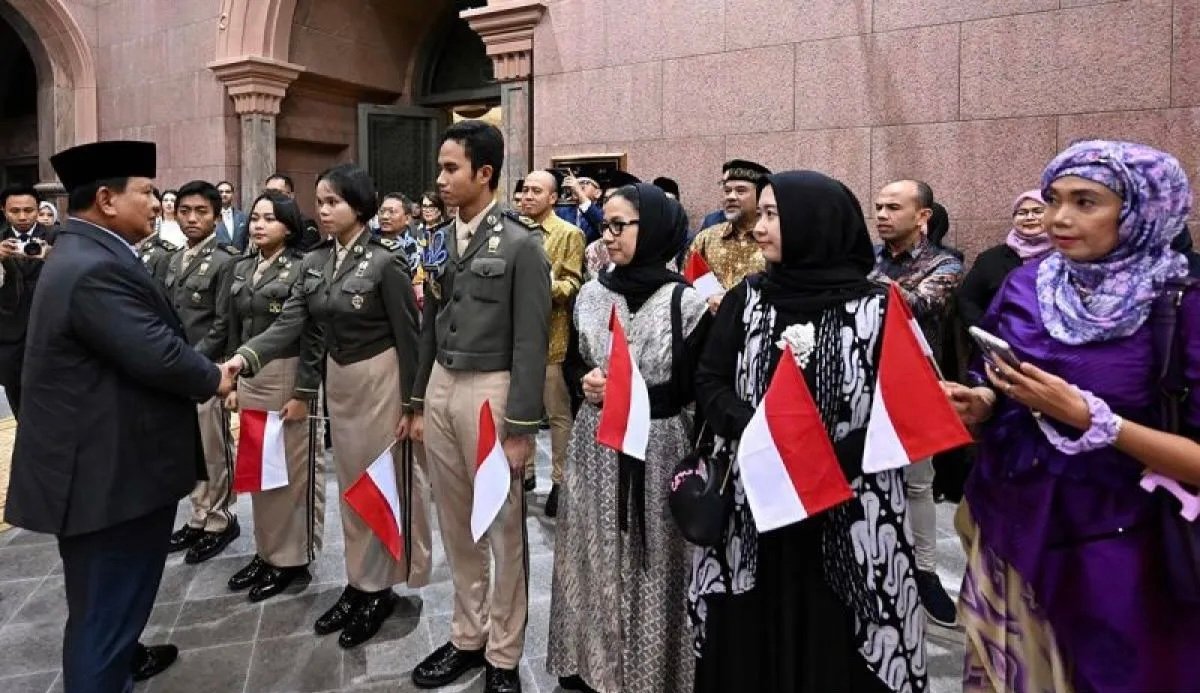 Presiden Prabowo Tiba di Abu Dhabi, Diaspora Indonesia Titipkan Harapan Besar