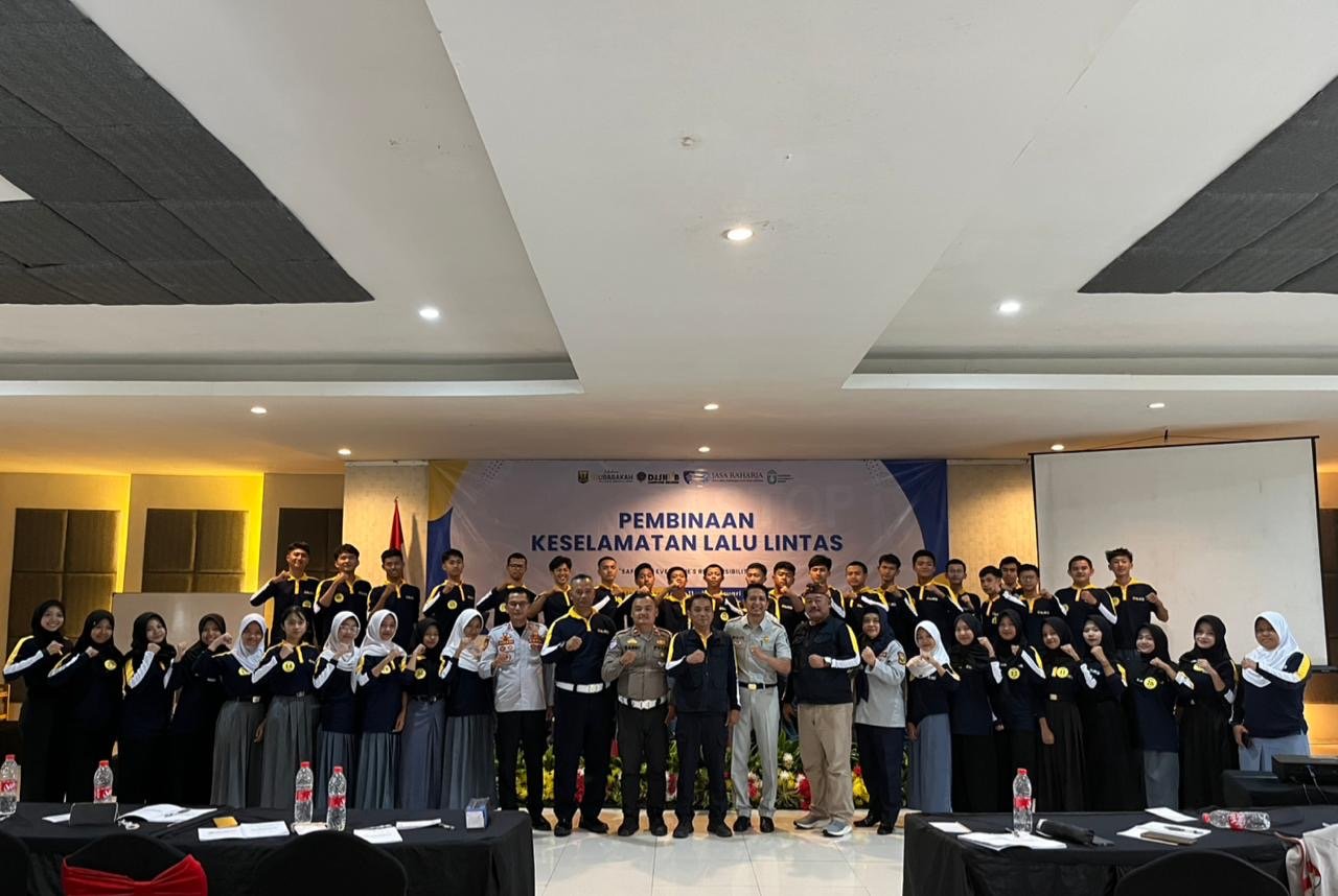Dukung Pelopor Keselamatan Lalu Lintas Tingkat SMA/SMK, Jasa Raharja Sukabumi Berikan Sosialisasi Dalam Pembinaan Keselamatan Lalu Lintas Dukung Pelopor Keselamatan Lalu Lintas Tingkat SMA/SMK, Jasa Raharja Sukabumi Berikan Sosialisasi Dalam Pembinaan Keselamatan Lalu Lintas