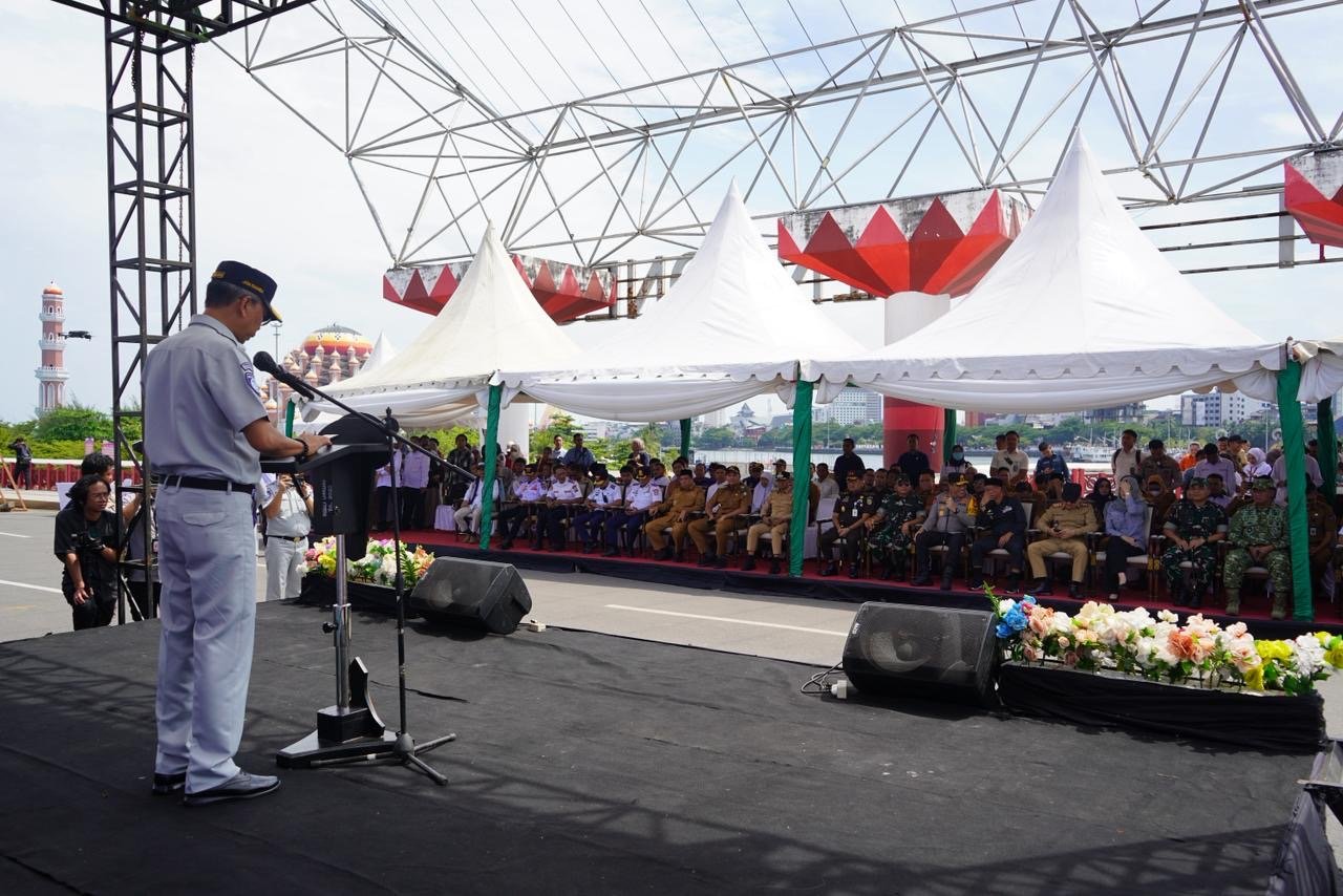 Perkuat Sinergi Keselamatan, Jasa Raharja dan Pemprov Sulsel Berangkatkan Ratusan Pemudik