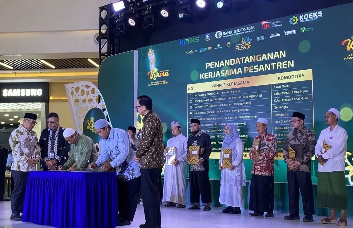 BI Kepri Fasilitasi Kemandirian Pondok Pesantren Melalui Sektor Jasa dan Komoditas