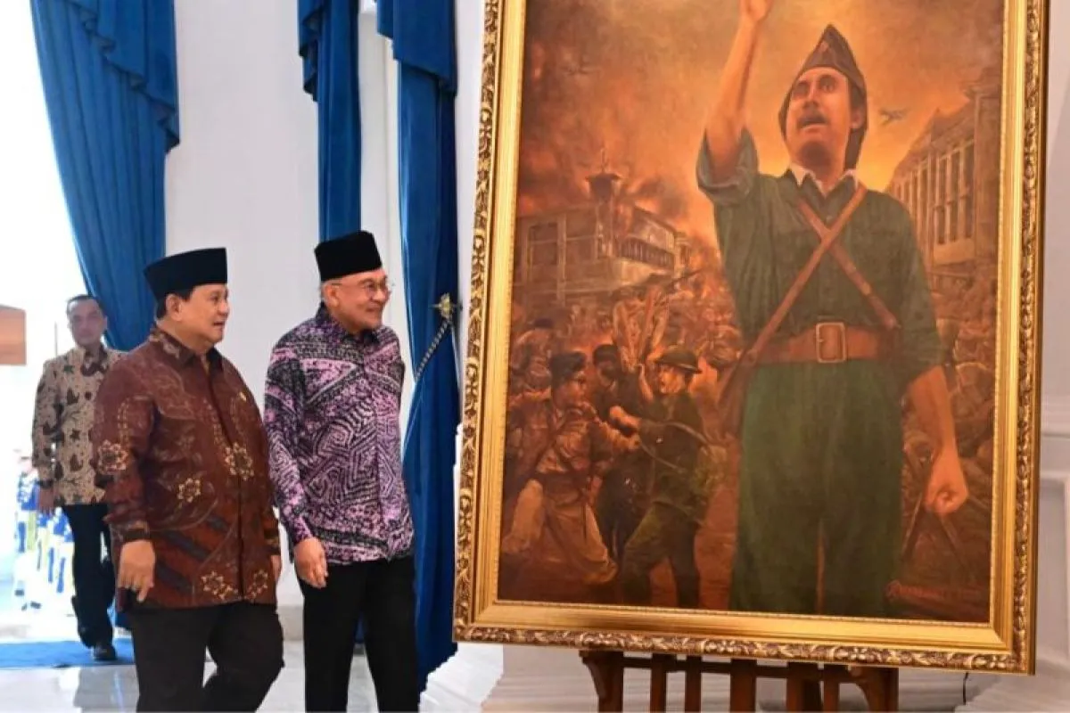 Presiden Prabowo dan PM Anwar Ibrahim Gelar Pertemuan Silaturahmi Idul Fitri di Istana Merdeka
