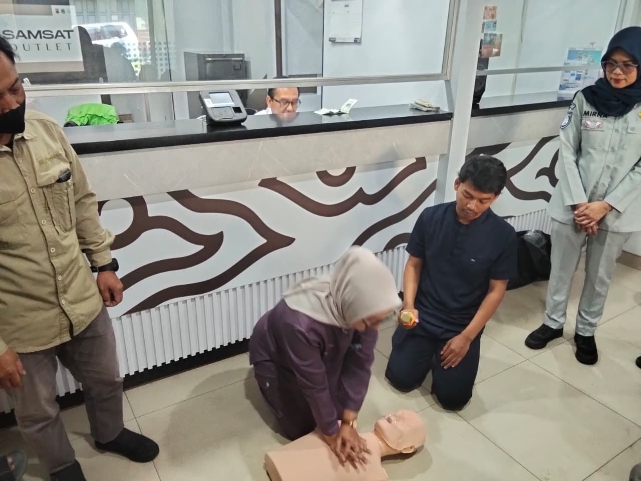 Jasa Raharja Jabar Gelar MUKL dan Pelatihan PPGD di Samsat Outlet Baleendah