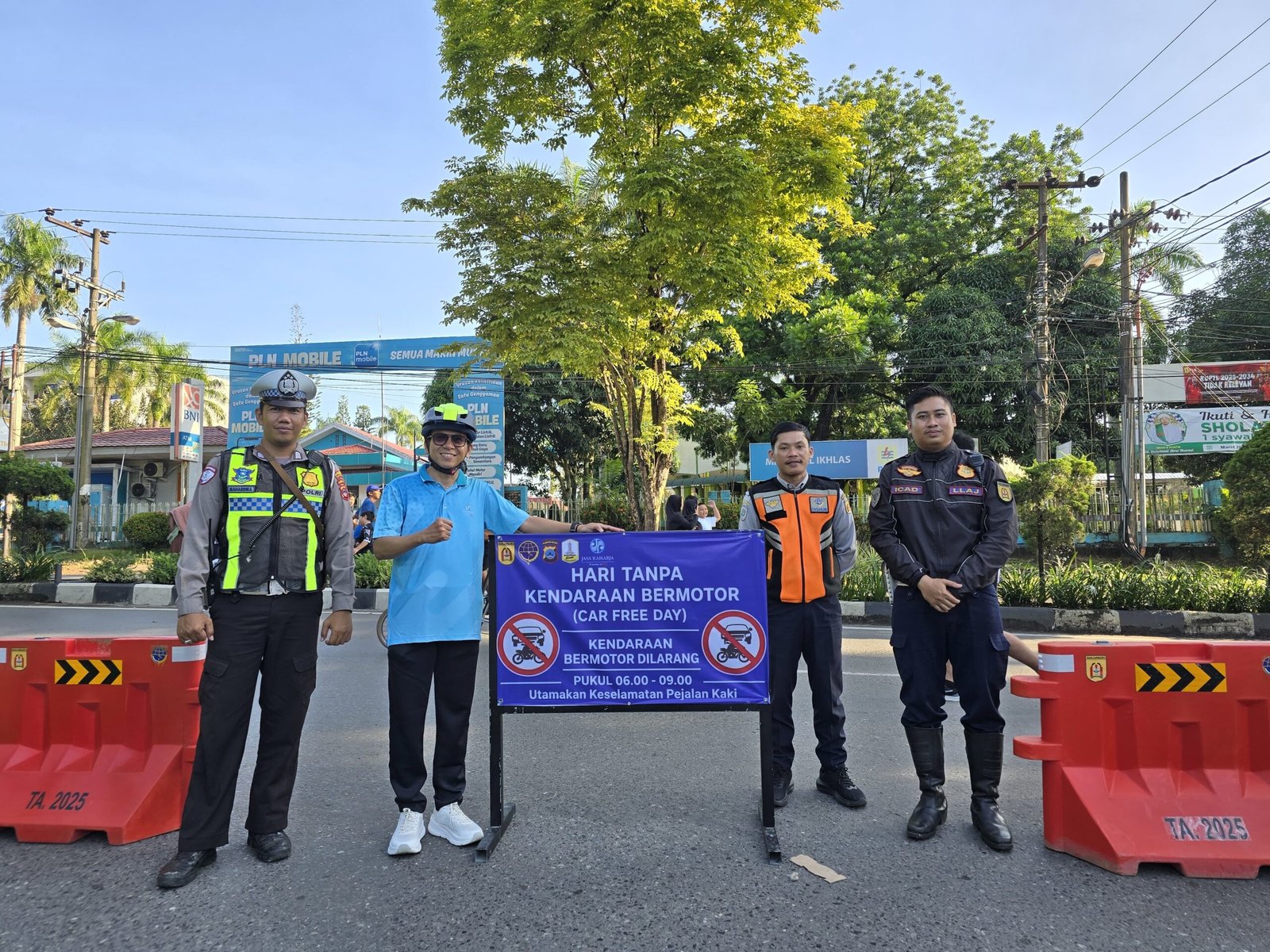 CFD Banjarbaru, Tim Pembina Samsat Banjarbaru Dorong Kesadaran Keselamatan Masyarakat