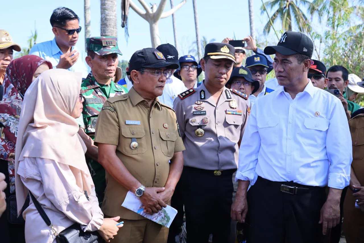 Menteri Pertanian Instruksikan Percepatan Perbaikan Lahan Pertanian di Padang Pariaman