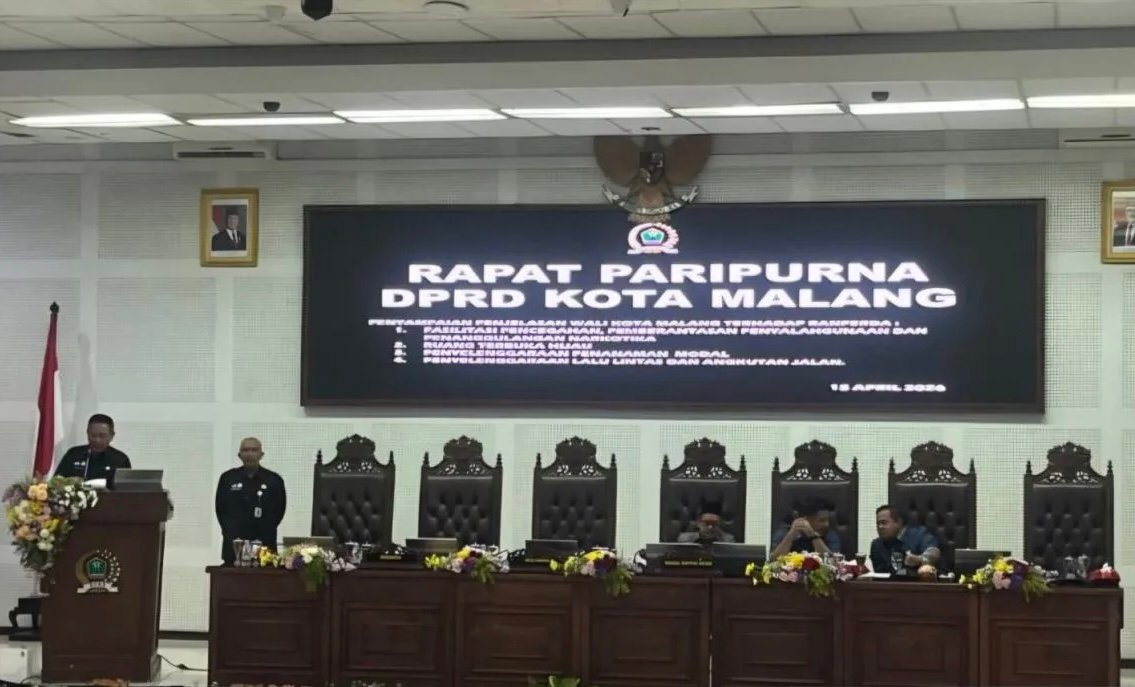 Pemkot Malang Resmi Serahkan Empat Rancangan Peraturan Daerah ke DPRD Kota Malang