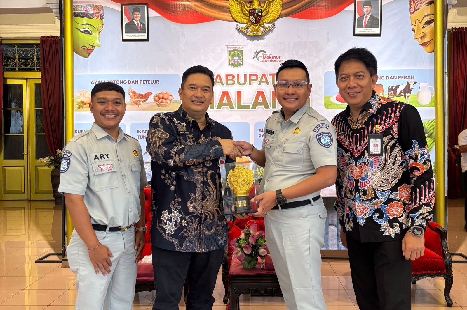 Perkuat Sinergi dan Tingkatkan Kepatuhan Pajak, Jasa Raharja Malang Jalin Silaturahmi dengan Bapenda