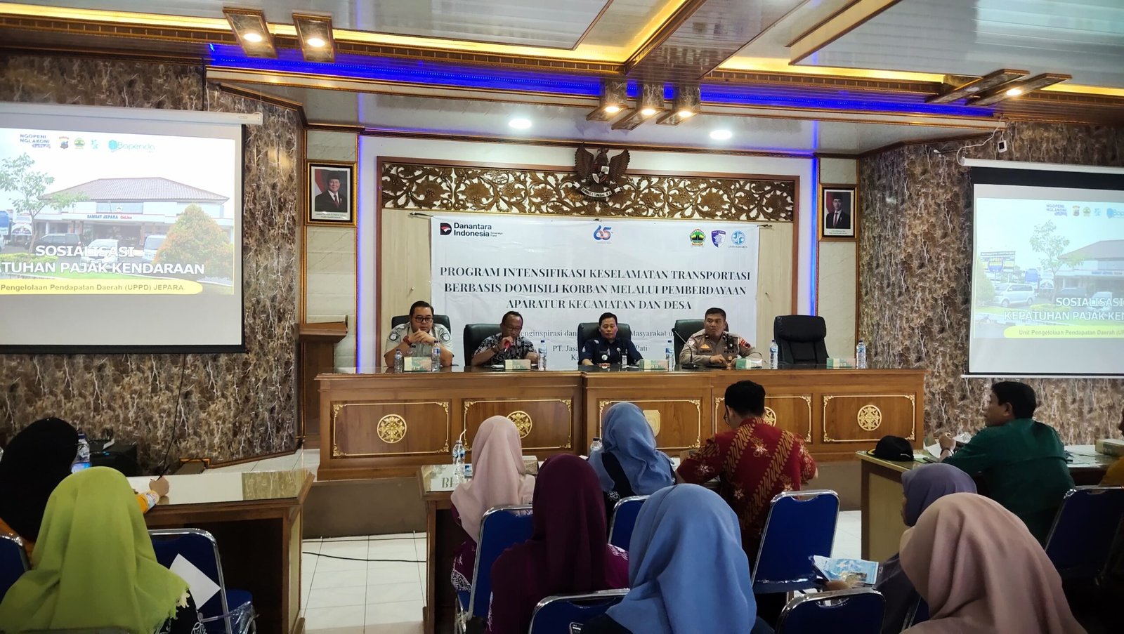 Tekan Angka Kecelakaan, Jasa Raharja Pati Kukuhkan 70 Agen Keselamatan Transportasi di Jepara