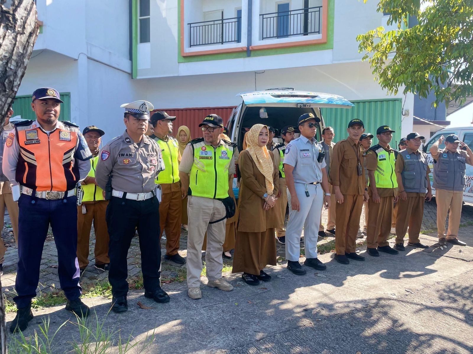 Jasa Raharja NTB Dorong Kesadaran Wajib Pajak Melalui Operasi Gabungan Bersama Tim Pembina Samsat Mataram