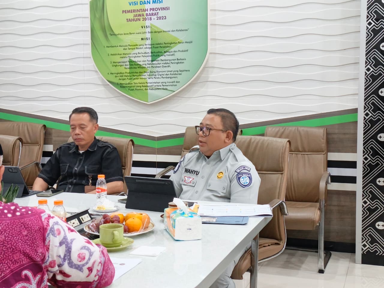 PT Jasa Raharja Bersama P3D Wilayah Kabupaten Ciamis Laksanakan Rapat Koordinasi dengan Komisi III DPRD Provinsi Jawa Barat