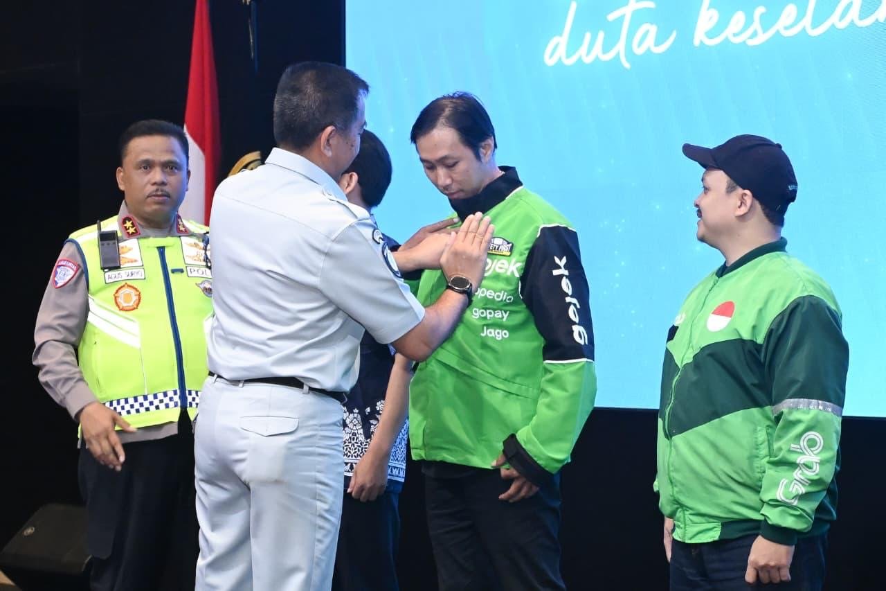 Jasa Raharja Bersama Komunitas Pengemudi Online Luncurkan Program Duta Keselamatan Transportasi