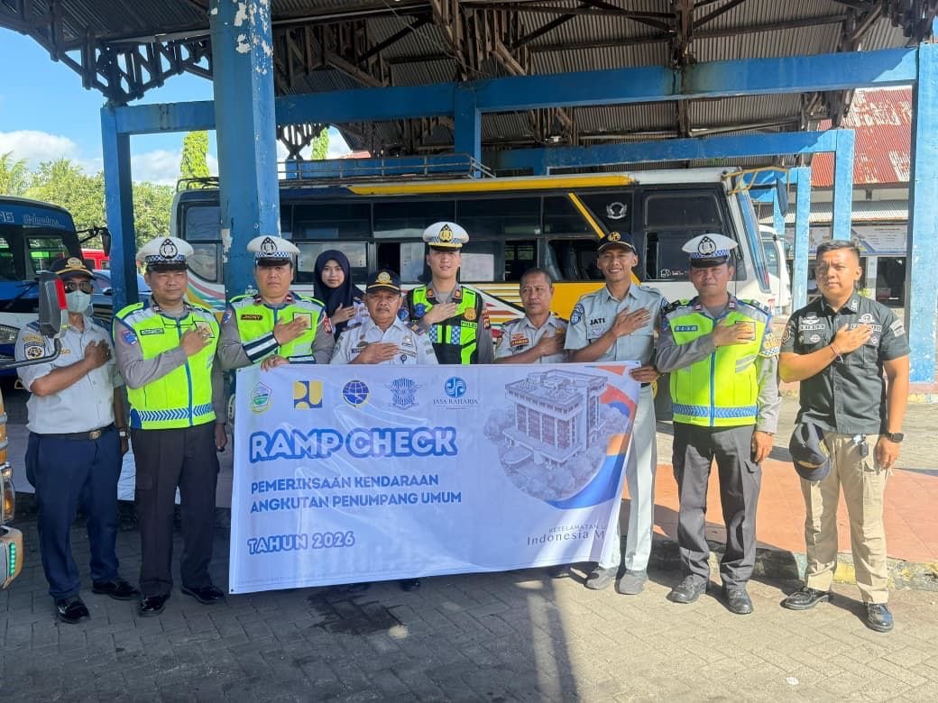 Jasa Raharja dan Mitra FLLAJ Gelar Ramp Checks Angkutan Umum di Terminal Sumer Payung Sumbawa Besar Jasa Raharja dan Mitra FLLAJ Gelar Ramp Checks Angkutan Umum di Terminal Sumer Payung Sumbawa Besar