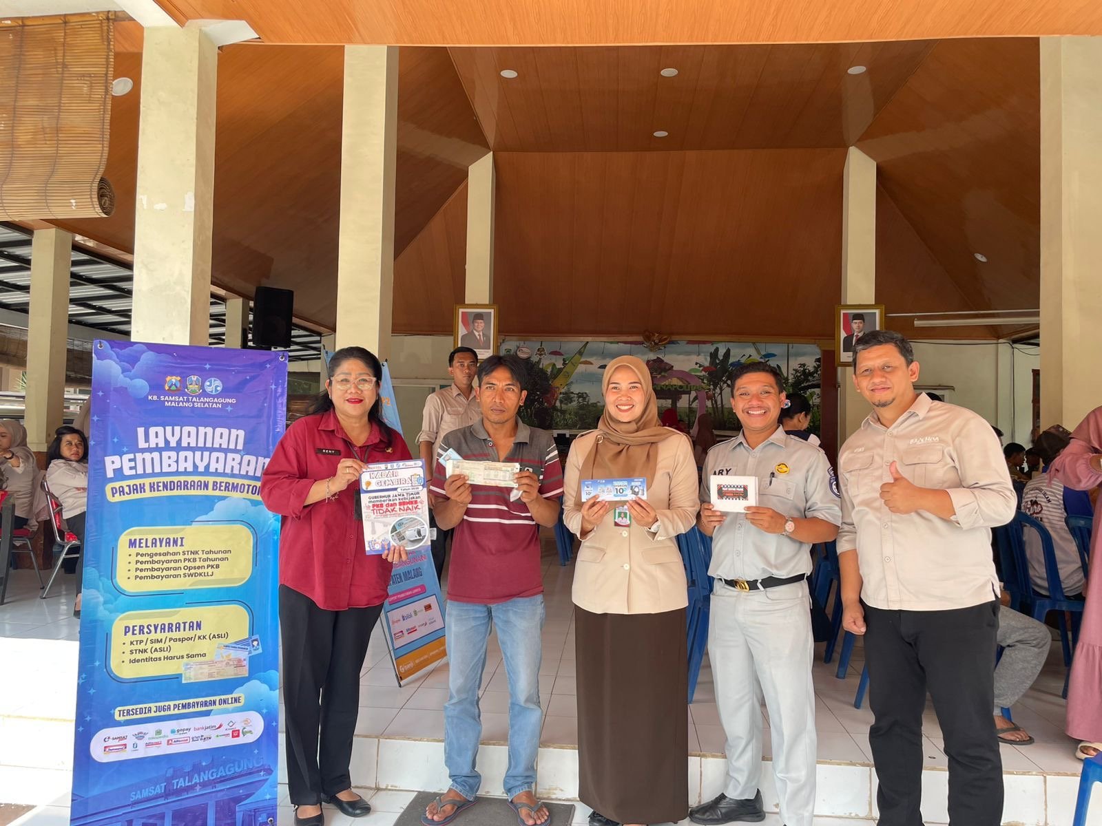 JEMPOL MASE Hadir di Kecamatan Wajak, Jasa Raharja Malang Permudah Layanan Pajak Kendaraan Masyarakat