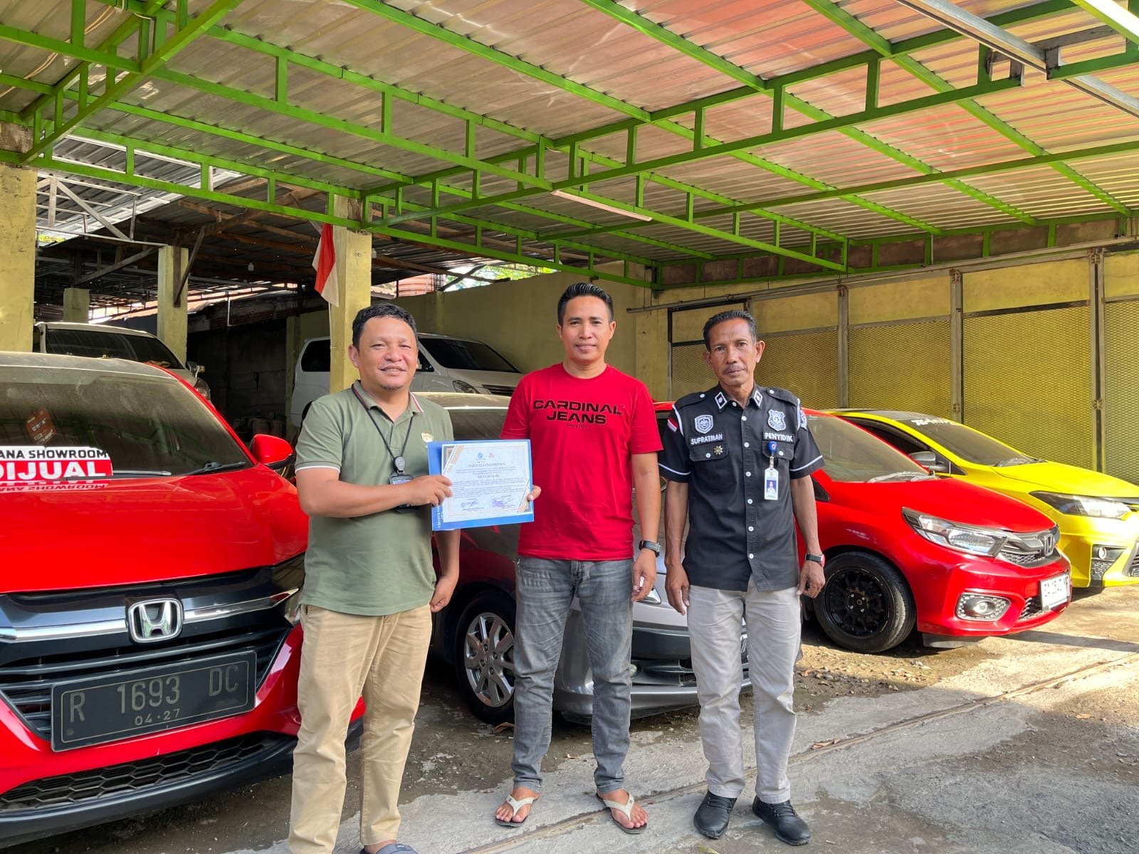 Tingkatkan Kepatuhan PKB dan SWDKLLJ, Jasa Raharja NTB Kolaborasi dengan PT Buana Showroom