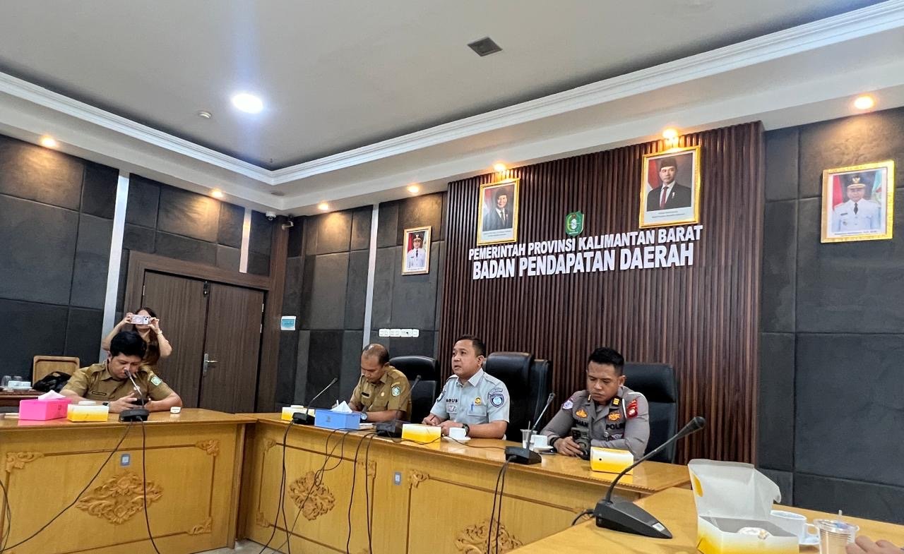 Jasa Raharja Kalimantan Barat Bersama Tim Pembina Samsat Gelar Rapat Evaluasi Peningkatan Pelayanan Kesamsatan