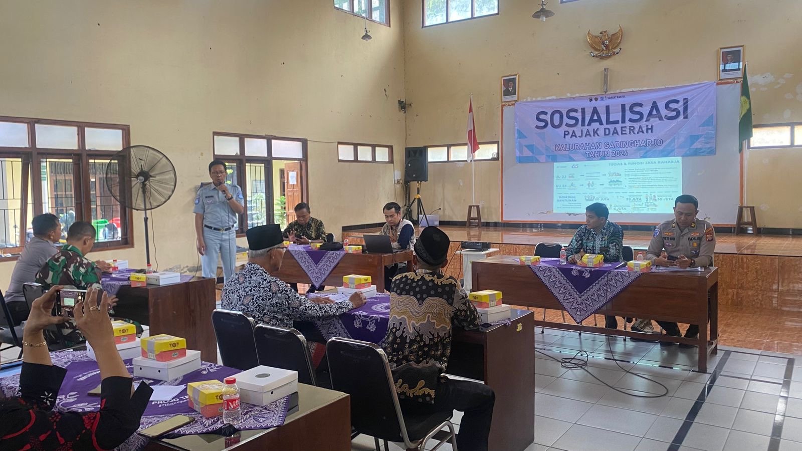 Sosialisasi Kesamsatan di Gadingharjo, Jasa Raharja Ajak Warga Taat Pajak dan Utamakan Keselamatan