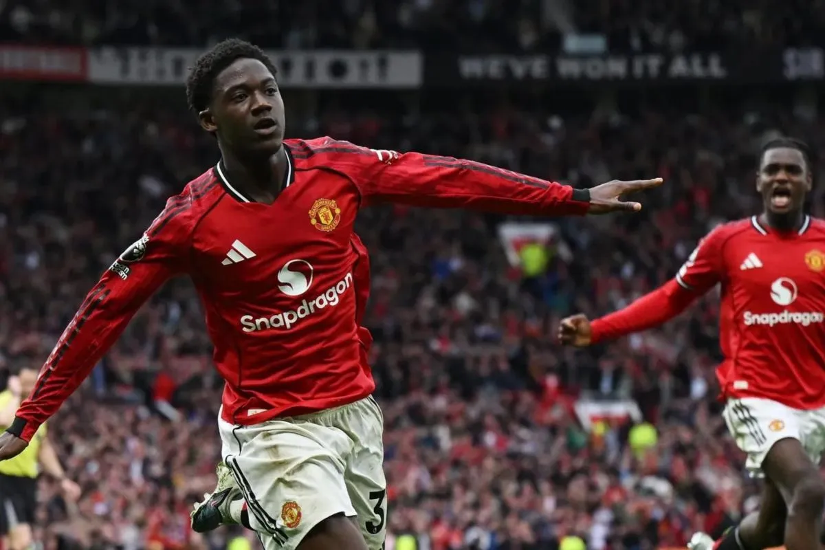 Kobbie Mainoo Jadi Pahlawan, MU Taklukkan Liverpool Sekaligus Pastikan Lolos Liga Champions