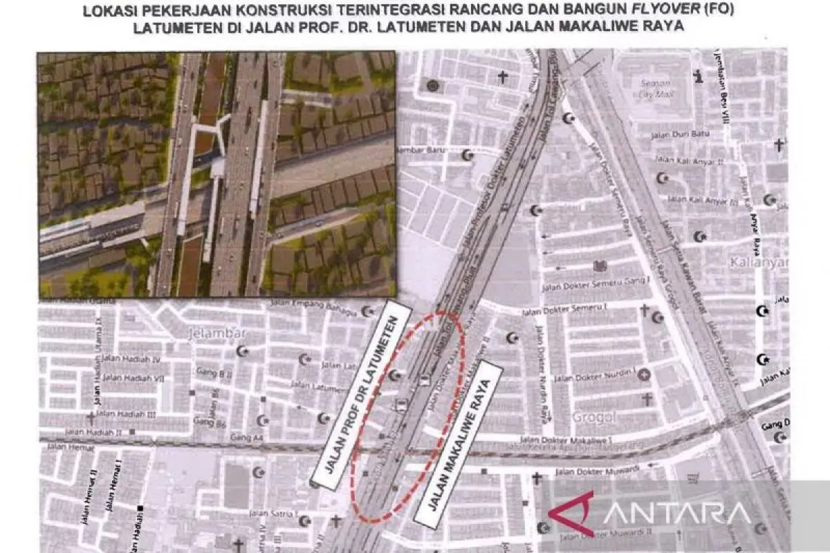 Simak Rekayasa Lalu Lintas di Jalur Latumenten Selama Proyek Flyover Berlangsung Simak Rekayasa Lalu Lintas di Jalur Latumenten Selama Proyek Flyover Berlangsung