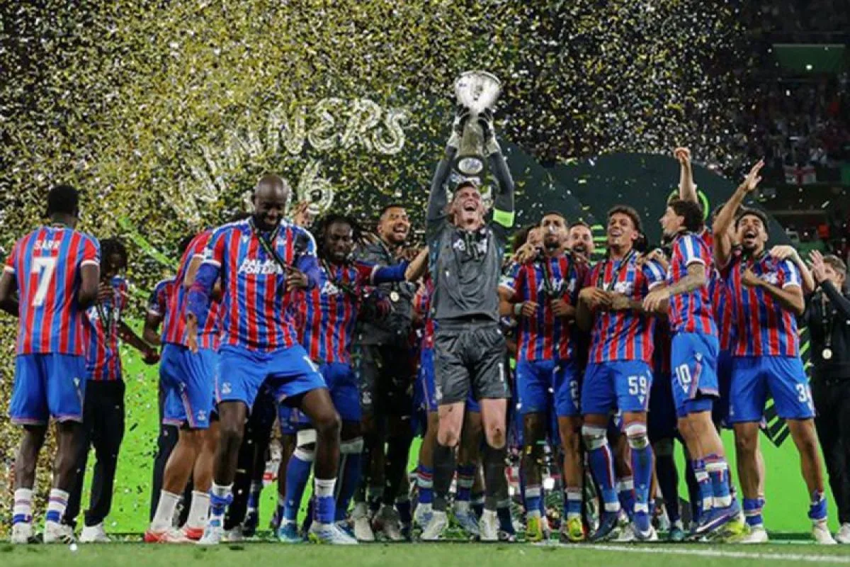 Gol Jean-Philippe Mateta Antar Crystal Palace Angkat Trofi Liga Conference