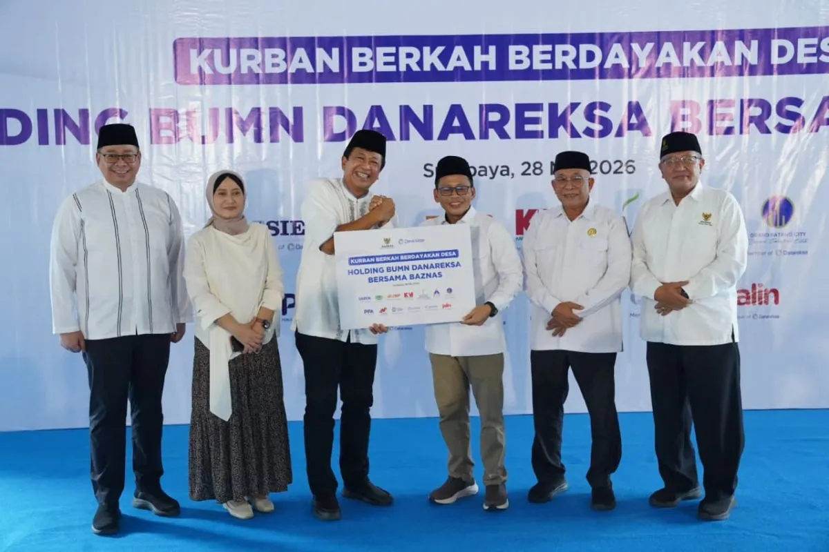 Holding BUMN Danareksa Salurkan Hewan Kurban untuk 3.800 Keluarga