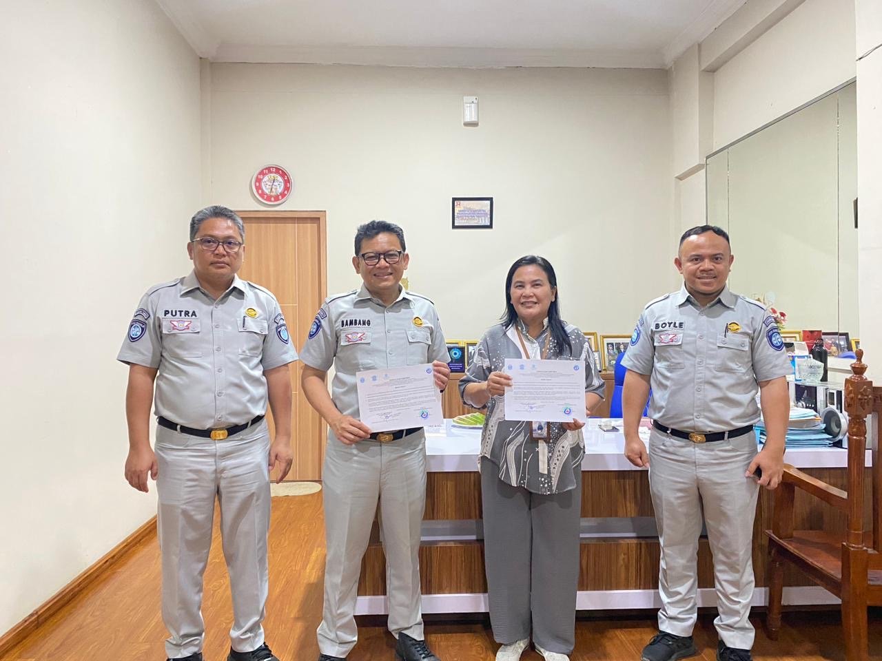 Peningkatan Pelayanan Terhadap Korban Laka Lantas, Jasa Raharja Kabanjahe Perkuat Kerjasama Dengan RS Efarina Etaham Berastagi Dan Komitmen Kepatuhan Pajak Kendaraan