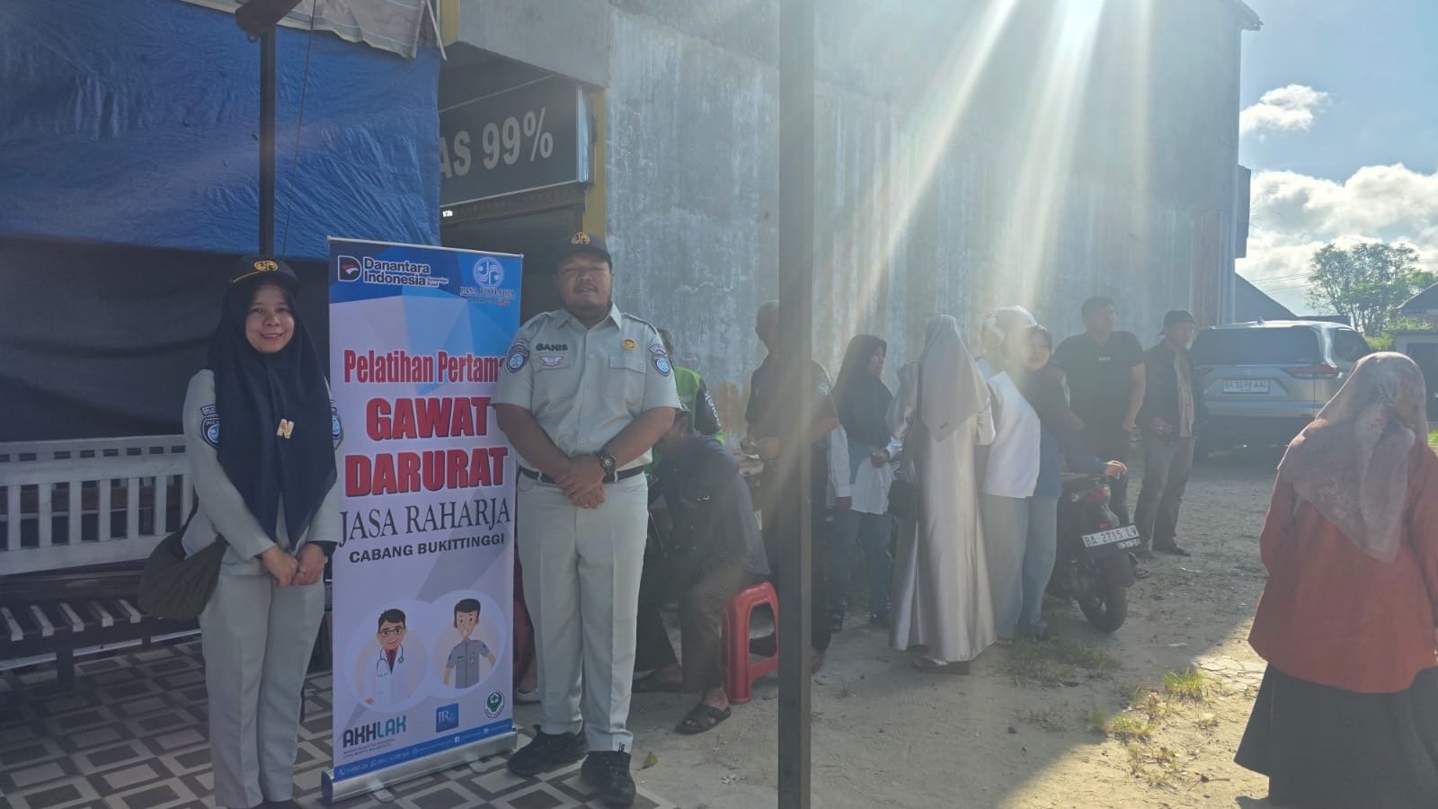 Jasa Raharja Sumbar Gelar Pemeriksaan Kesehatan Gratis bagi Awak Bus di PO Palala Jasa Raharja Sumbar Gelar Pemeriksaan Kesehatan Gratis bagi Awak Bus di PO Palala