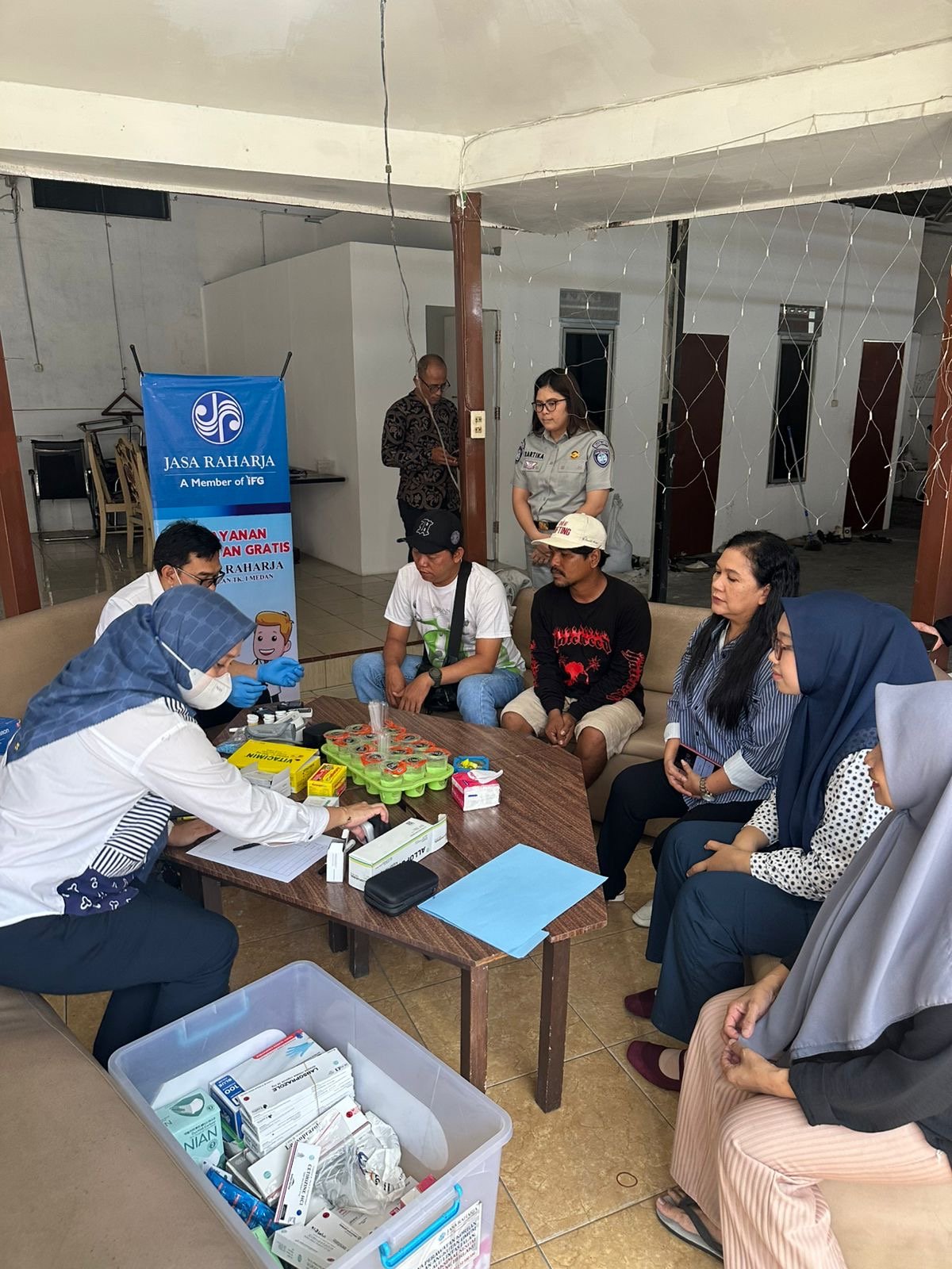 Jasa Raharja Gelar MUKL di PT San Dhra Frima, Tingkatkan Kesehatan dan Keselamatan Pekerja