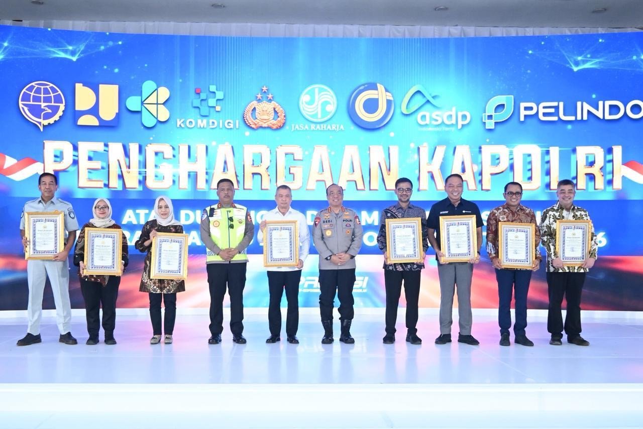 Jasa Raharja Raih Penghargaan Kapolri atas Dukungan terhadap Keberhasilan Operasi Ketupat 2026 dan Operasi Lilin Nataru 2025