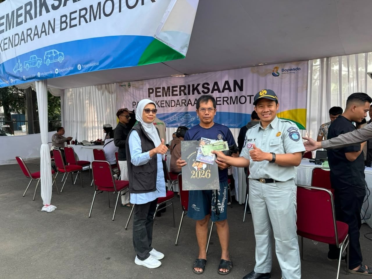Perkuat Sinergi Operasi Gabungan Bersama, Jasa Raharja Bandung Bersama Tim Pembina Samsat di Kota Bandung