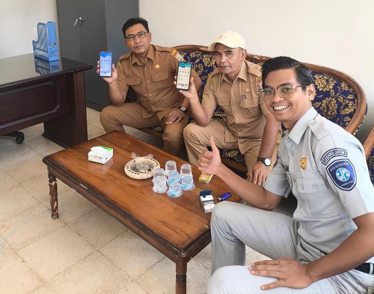 Digitalisasi Layanan, Jasa Raharja Malang Sosialisasi Aplikasi JRku di Desa Wadung Pakisaji