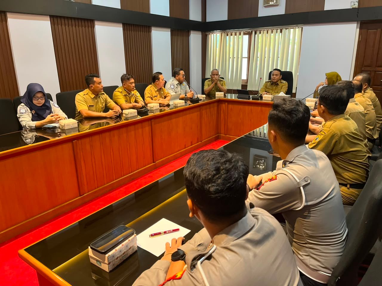 Tim Pembina Samsat Pati Audiensi dengan Plt Bupati Pati, Perkuat Sinergi Tingkatkan Kepatuhan Pajak Kendaraan Bermotor