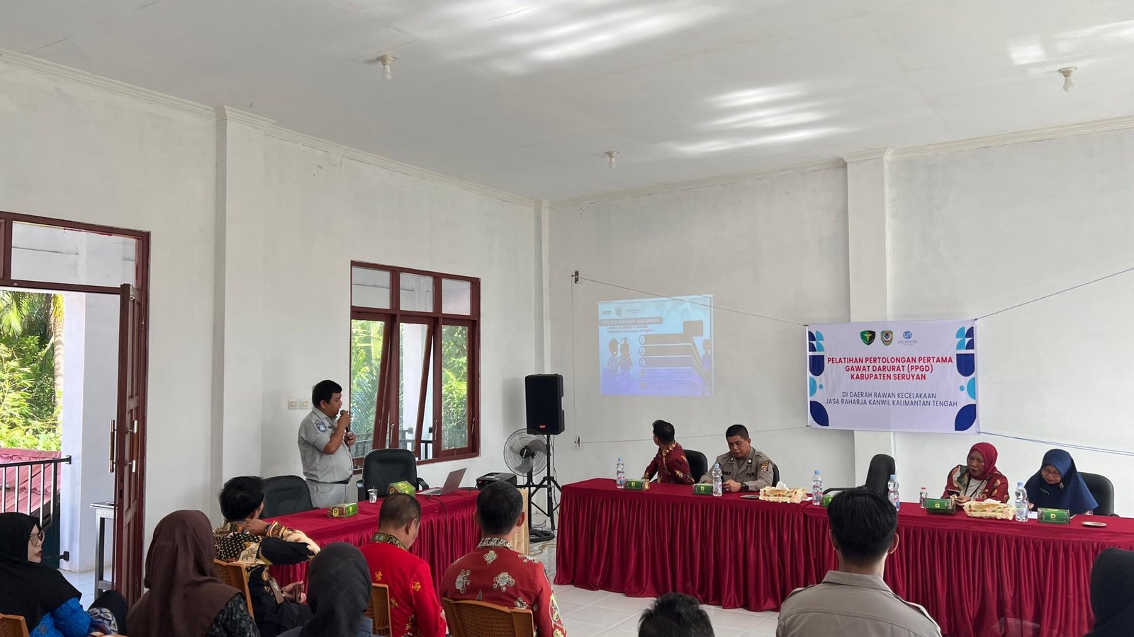Jasa Raharja Kalteng Tingkatkan Kesiapsiagaan Masyarakat Melalui Sosialisasi PPGD di Seruyan