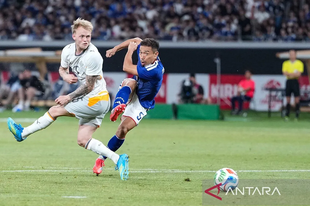Menang Tipis, Timnas Jepang Tundukkan Islandia 1-0 di Laga Uji Coba
