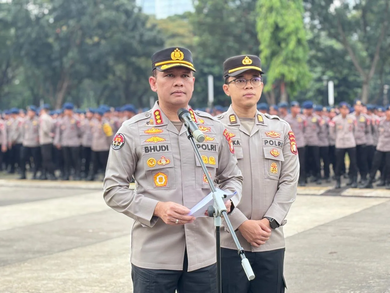 Polda Metro Jaya Kerahkan Ribuan Personel untuk Amankan Aksi Mahasiswa di Jakarta