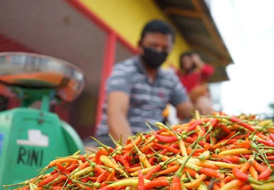 Harga Pangan Hari Ini: Cabai Rawit Rp74.550 per Kg, Telur Ayam Rp30.100 per Kg