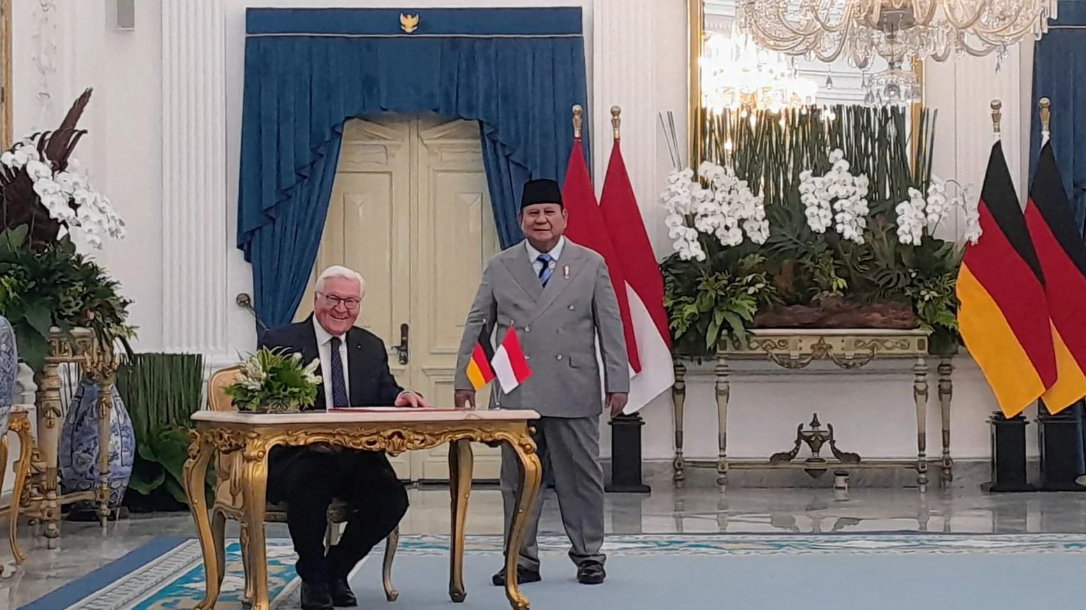 Prabowo Terima Kunjungan Presiden Jerman di Istana Merdeka, Bahas Kerja Sama Strategis Prabowo Terima Kunjungan Presiden Jerman di Istana Merdeka, Bahas Kerja Sama Strategis