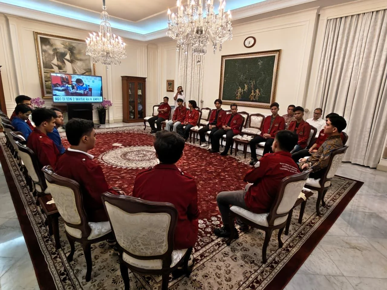 Wakil Presiden Temui Mahasiswa, Tegaskan Komitmen Perbaikan Berbagai Isu Nasional
