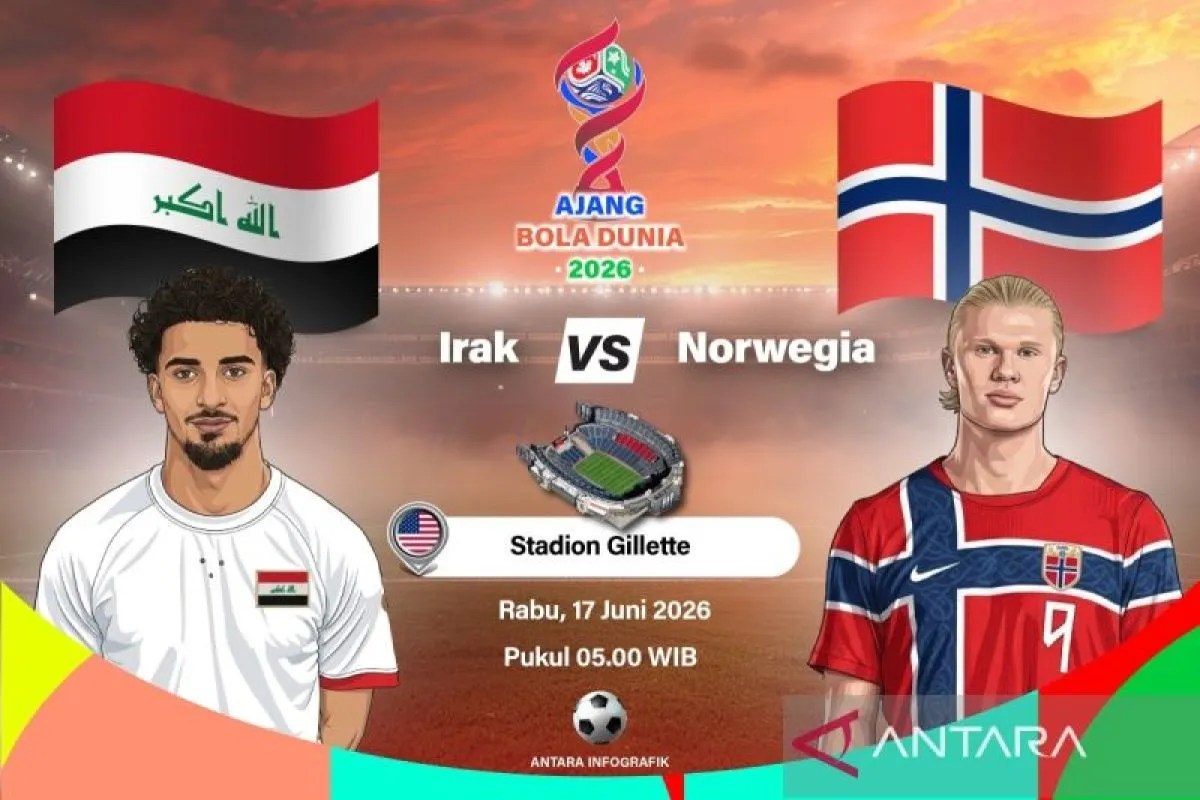 Norwegia Bungkam Irak 4-1, Haaland Cetak Dwigol pada Debut Piala Dunia 2026