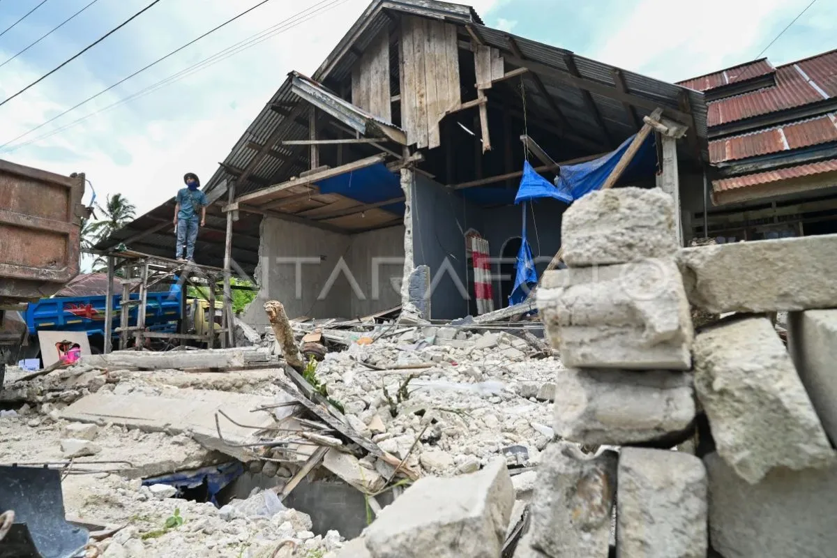 Dampak Gempa Sigi Meluas, 2.533 Rumah Warga Mengalami Kerusakan